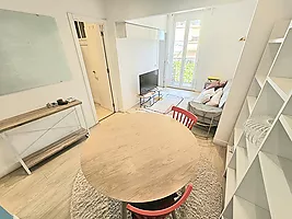 Temporary rental flat with a double bedroom